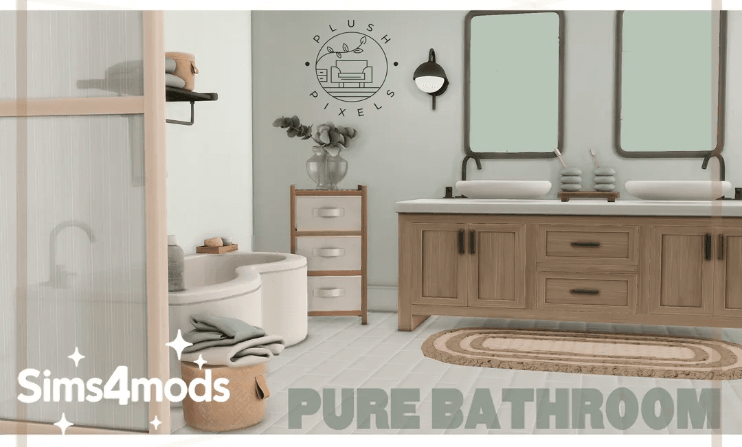 Сет для ванной комнаты Pure bathroom — кадр 2