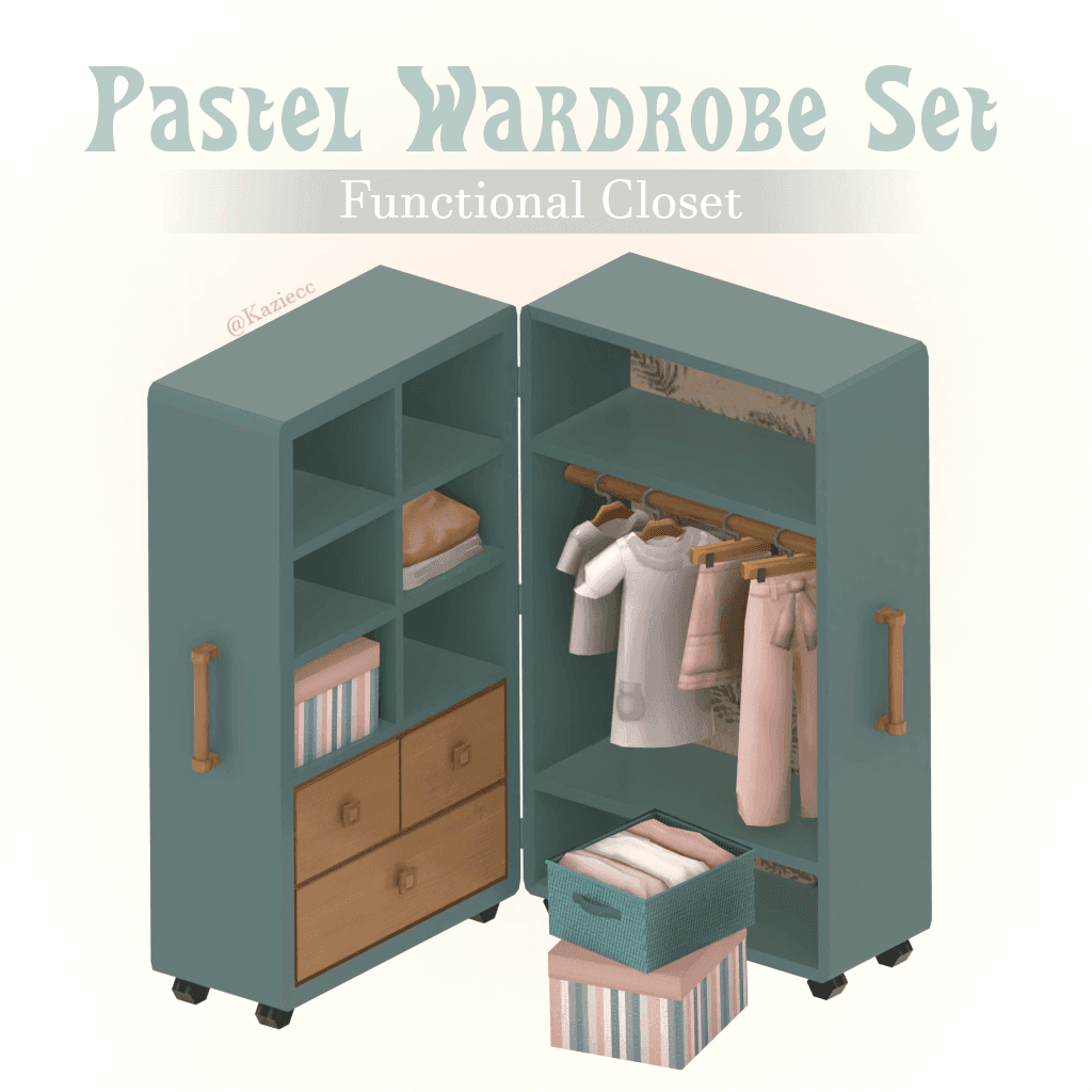 Детский гардероб Pastel Wardrobe — кадр 3