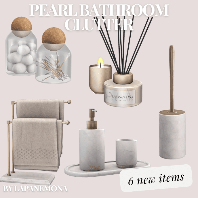 Набор для ванной Pearl Bathroom — кадр 6