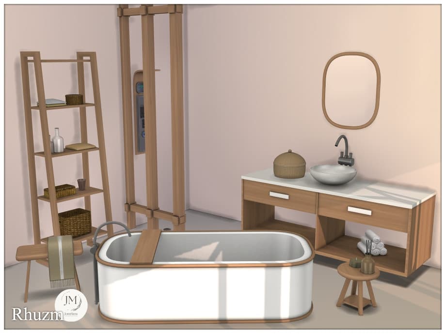 Набор для ванной Rhuzm bathroom set — кадр 3