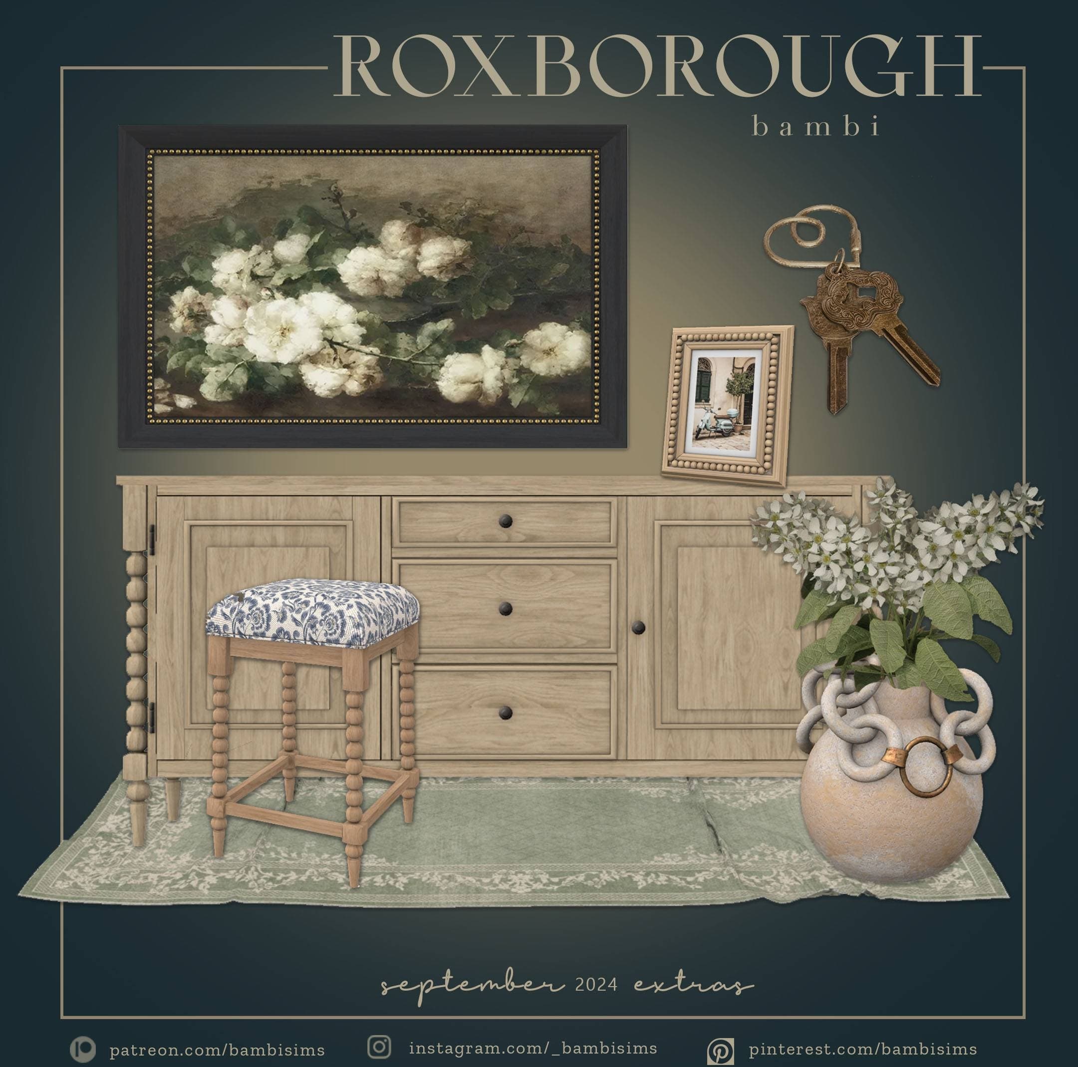 Набор для прихожей Roxborough