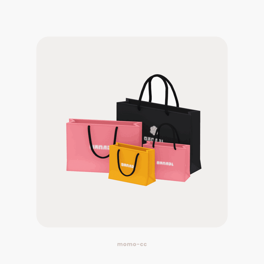 Галерея мода Сет декора SHOPAHOLIC #2