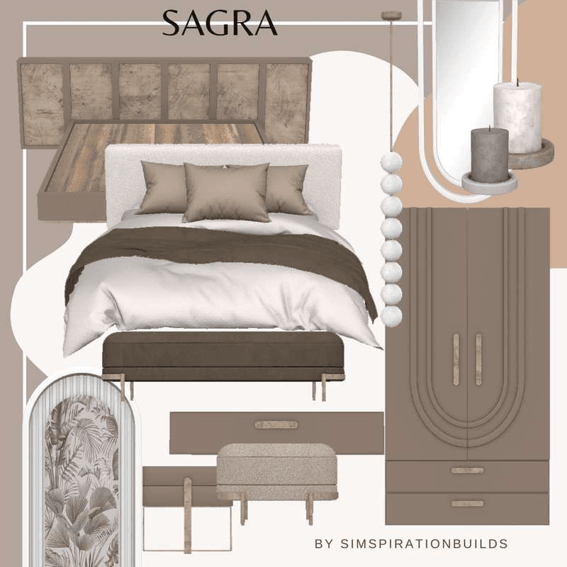 Набор для спальни Sagra Bedroom