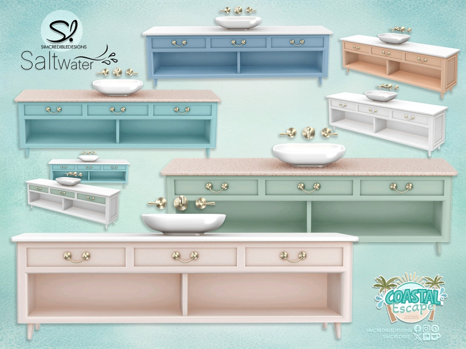 Набор лоя ванной Saltwater Bathroom — кадр 6