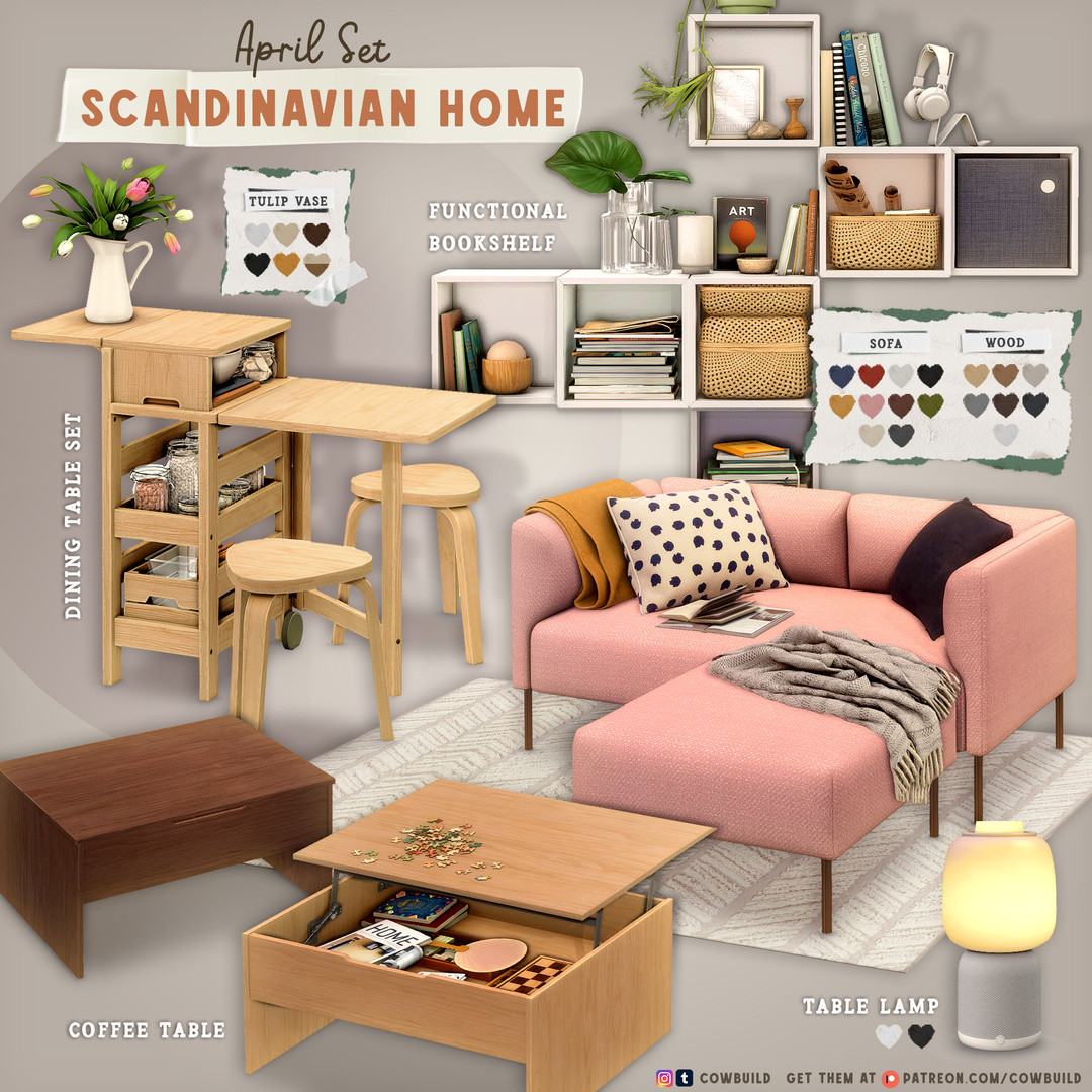 Набор мебели Scandinavian Home