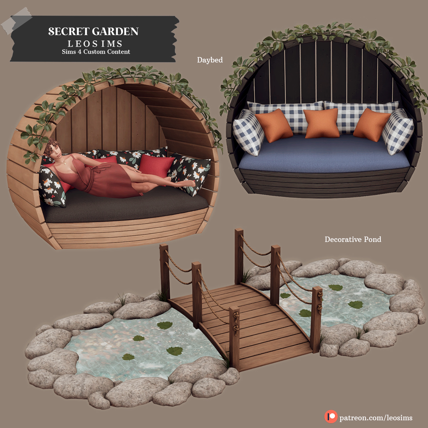 Набор для заднего двора Secret Garden