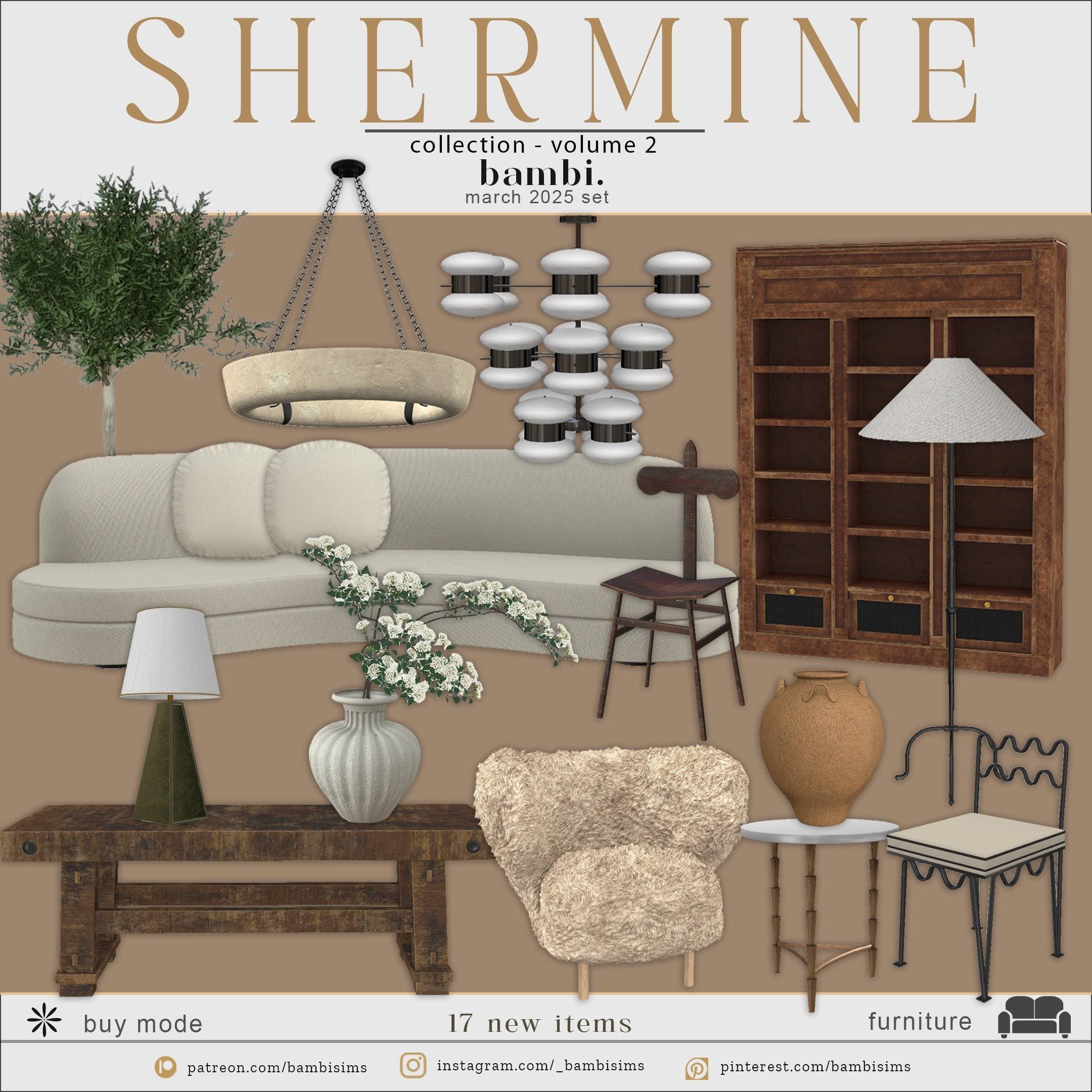 Набор для гостиной Shermine collection vol.2