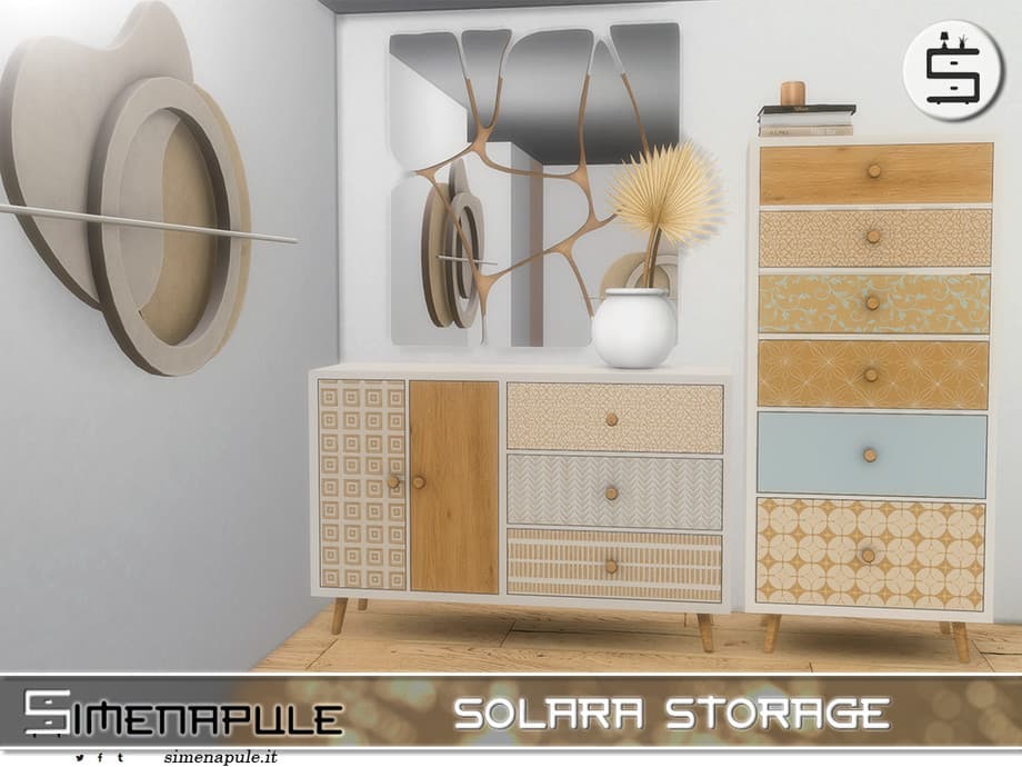 Набор мебели и декора Solara set