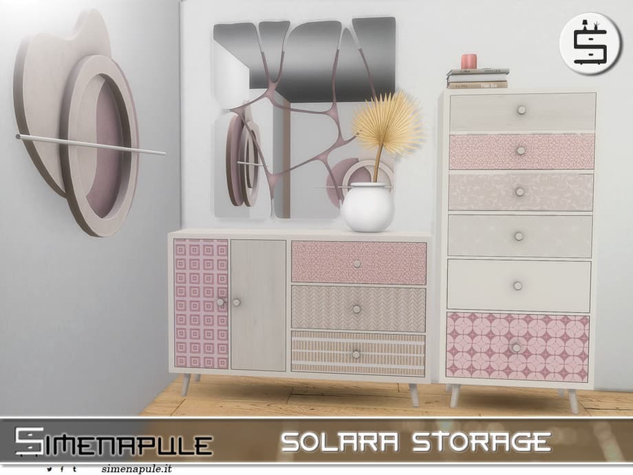 Набор мебели и декора Solara set — кадр 2