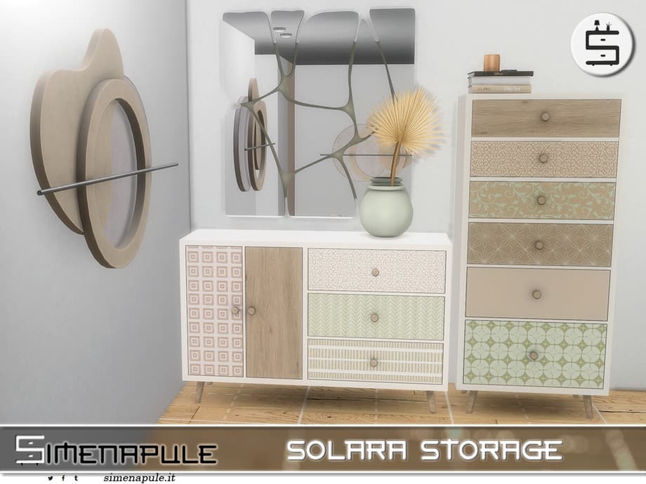 Набор мебели и декора Solara set — кадр 3