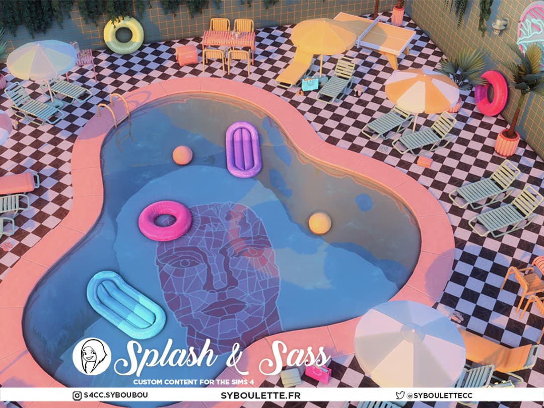 Набор для зоны бассейна Splash & Sass — кадр 6