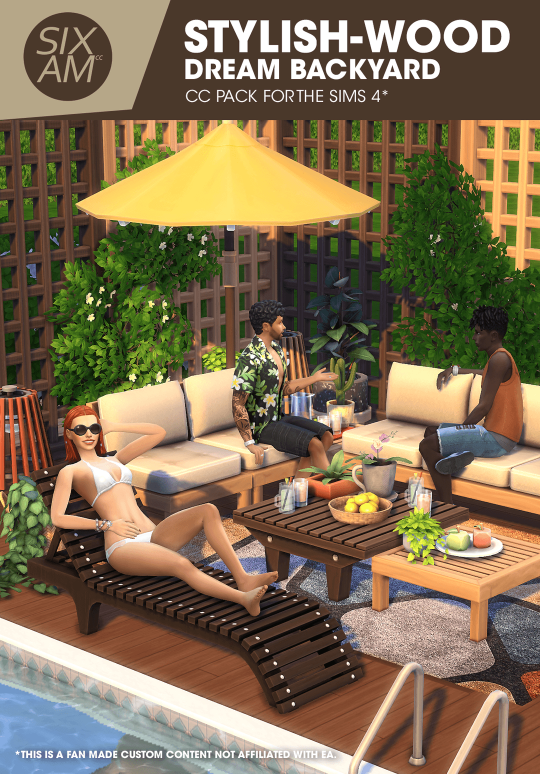 Набор для заднего двора Stylish-Wood Backyard