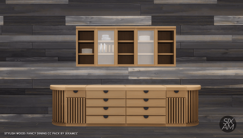 Набор мебели для столовой Stylish Wood Fancy Dining — кадр 6