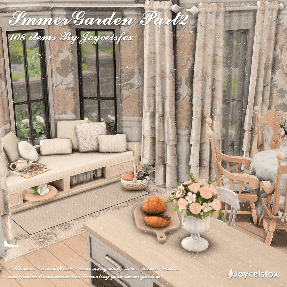 Набор предметов (100+) Summer Garden Part2 — кадр 6