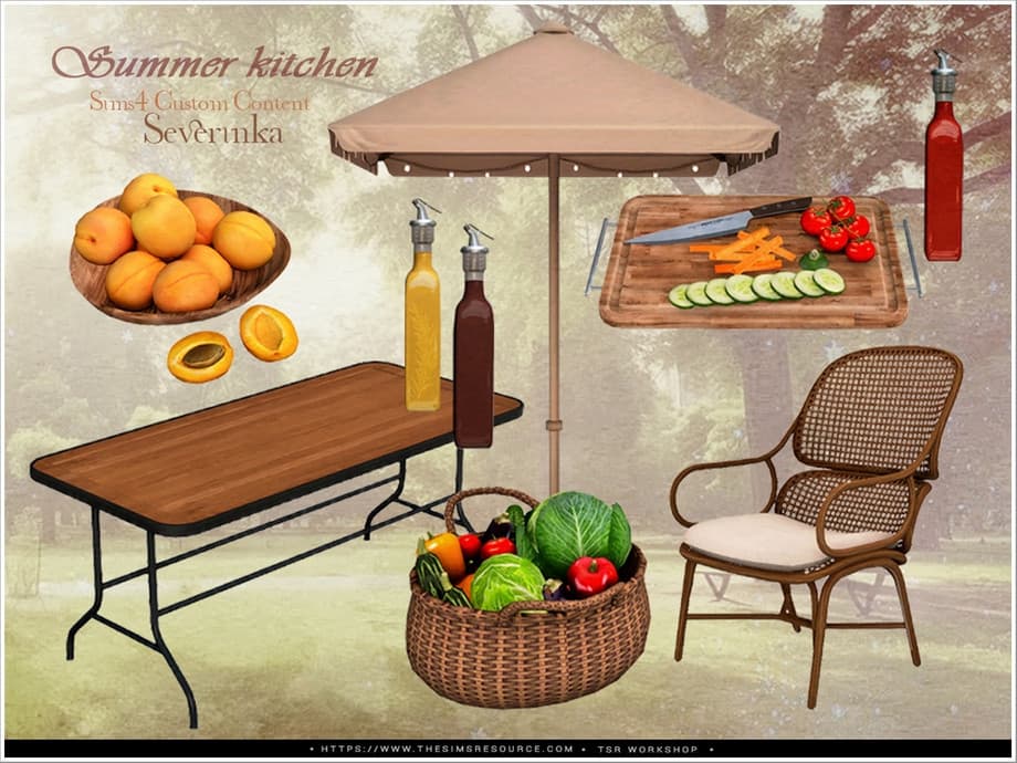 Набор для патио Summer kitchen — кадр 7