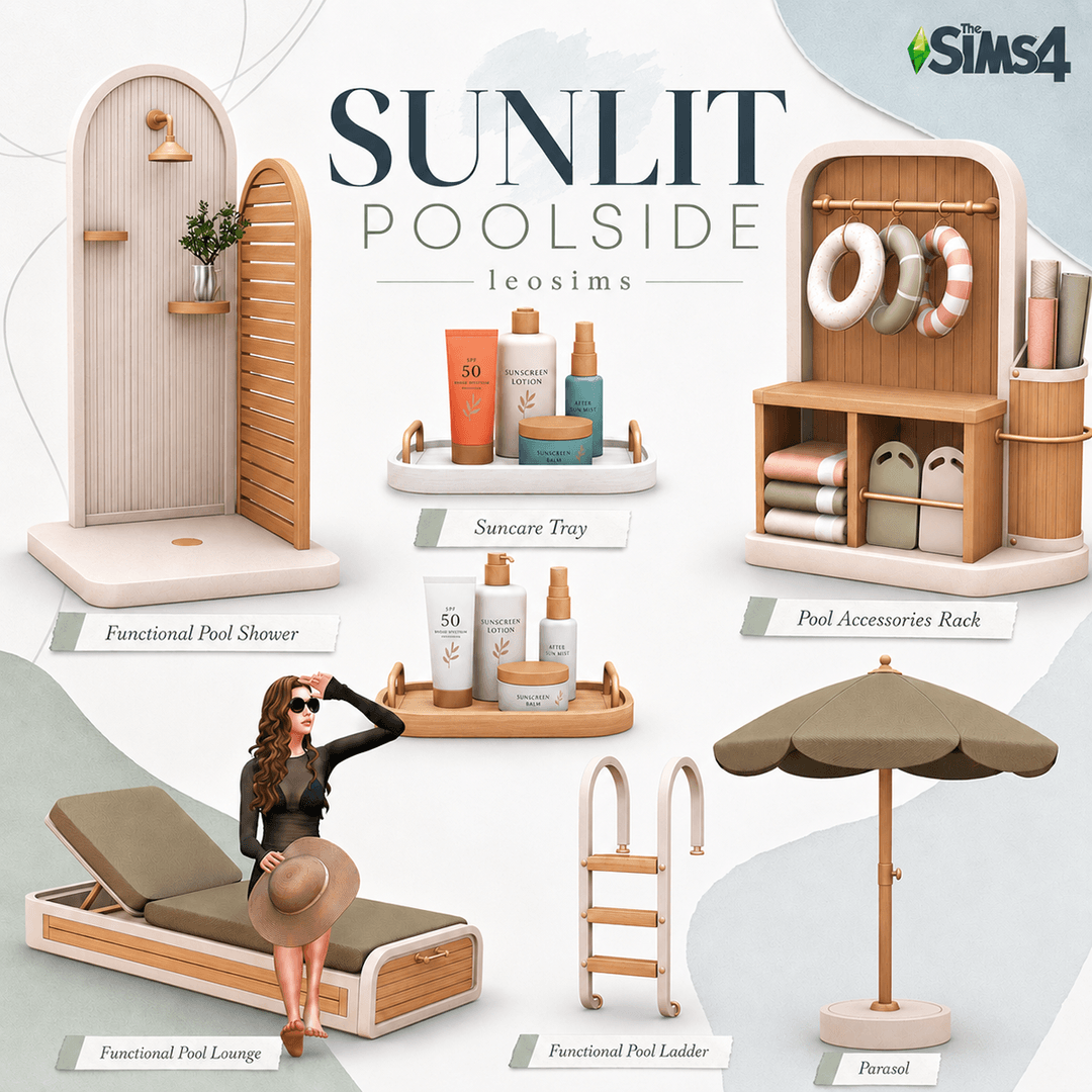 Набор для зоны у бассейна Sunlit Poolside
