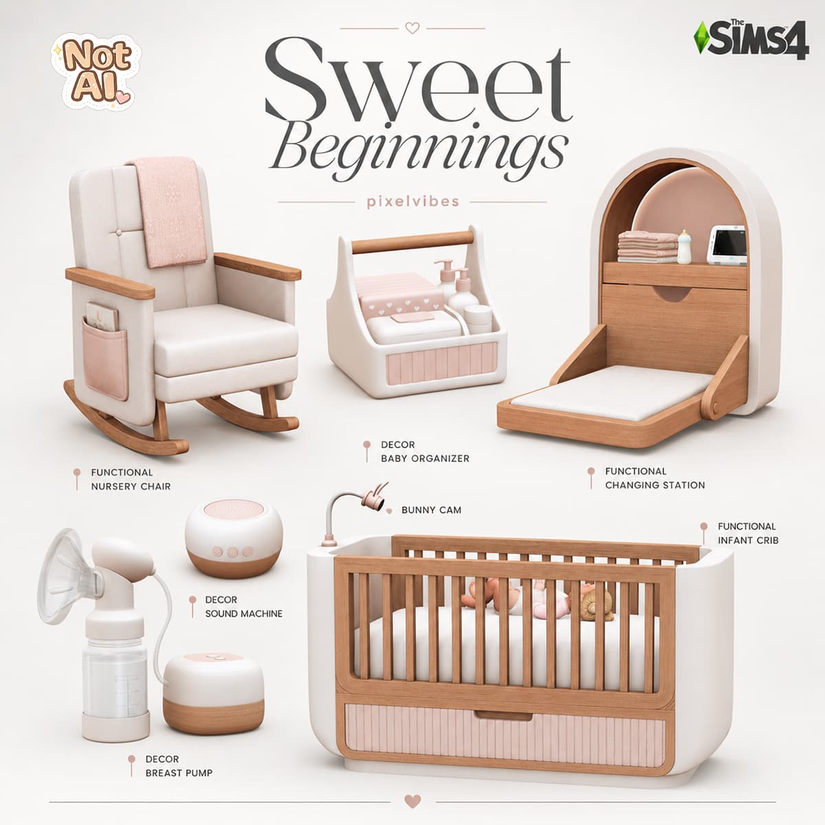 Набор для детской Sweet Beginnings — кадр 2
