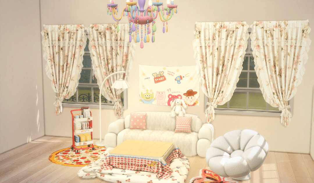 Набор для гостиной Sweet Cream Set — кадр 3