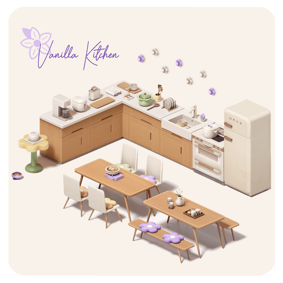 Набор для кухни Vanilla Kitchen