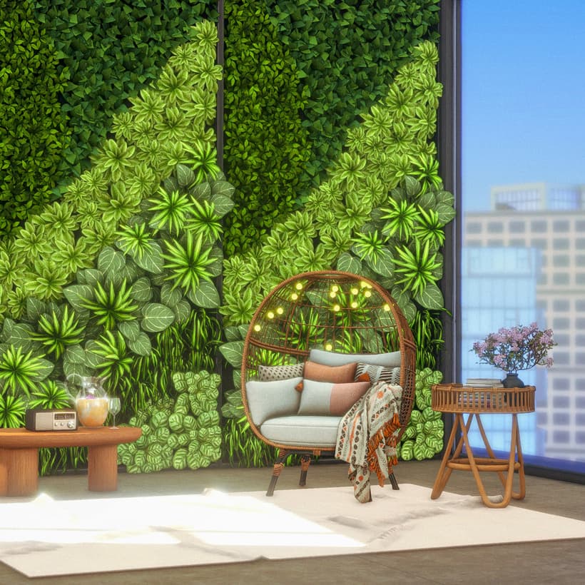 Панели с растениями Vertical Garden — кадр 2
