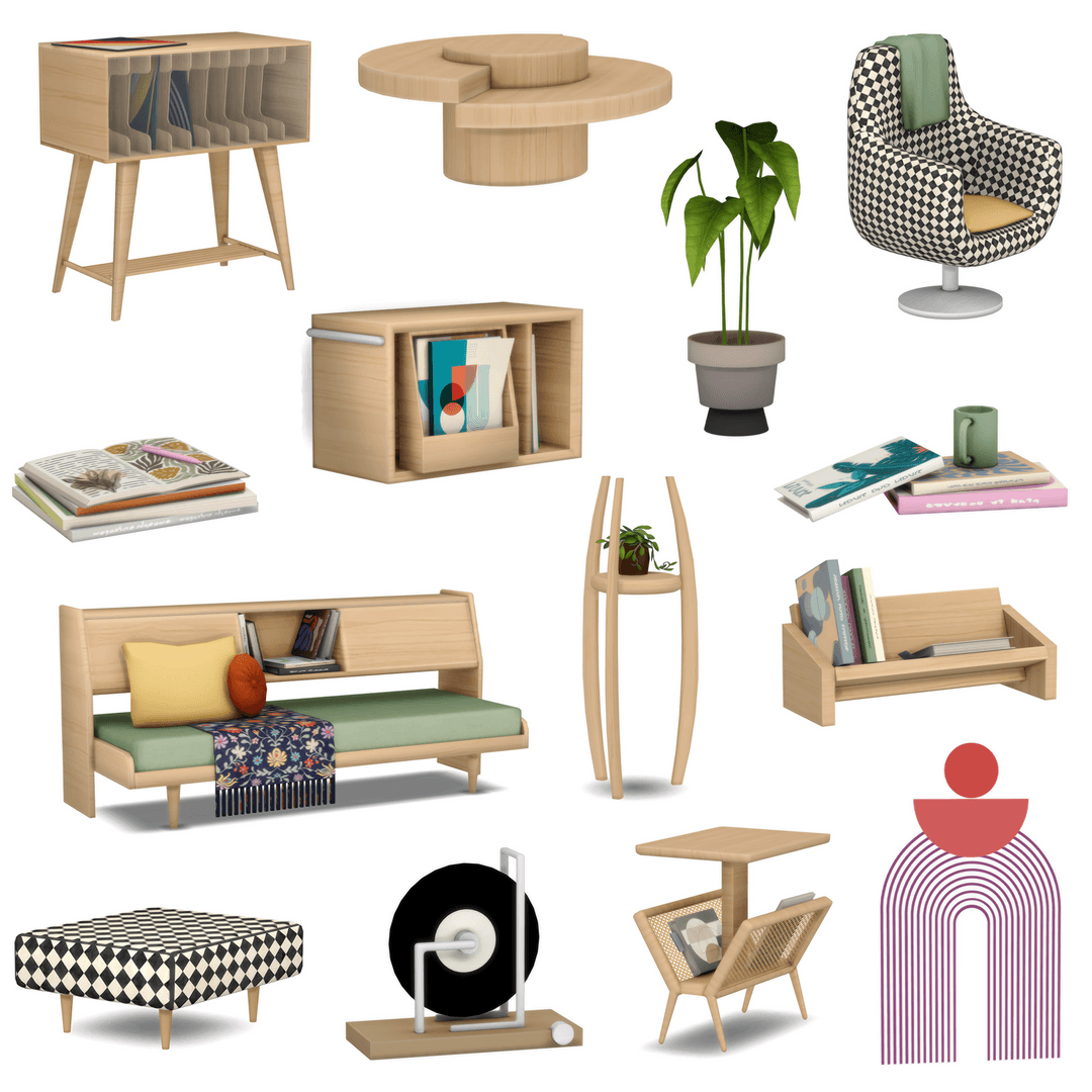 Галерея мода Набор для гостиной Woodnote #2