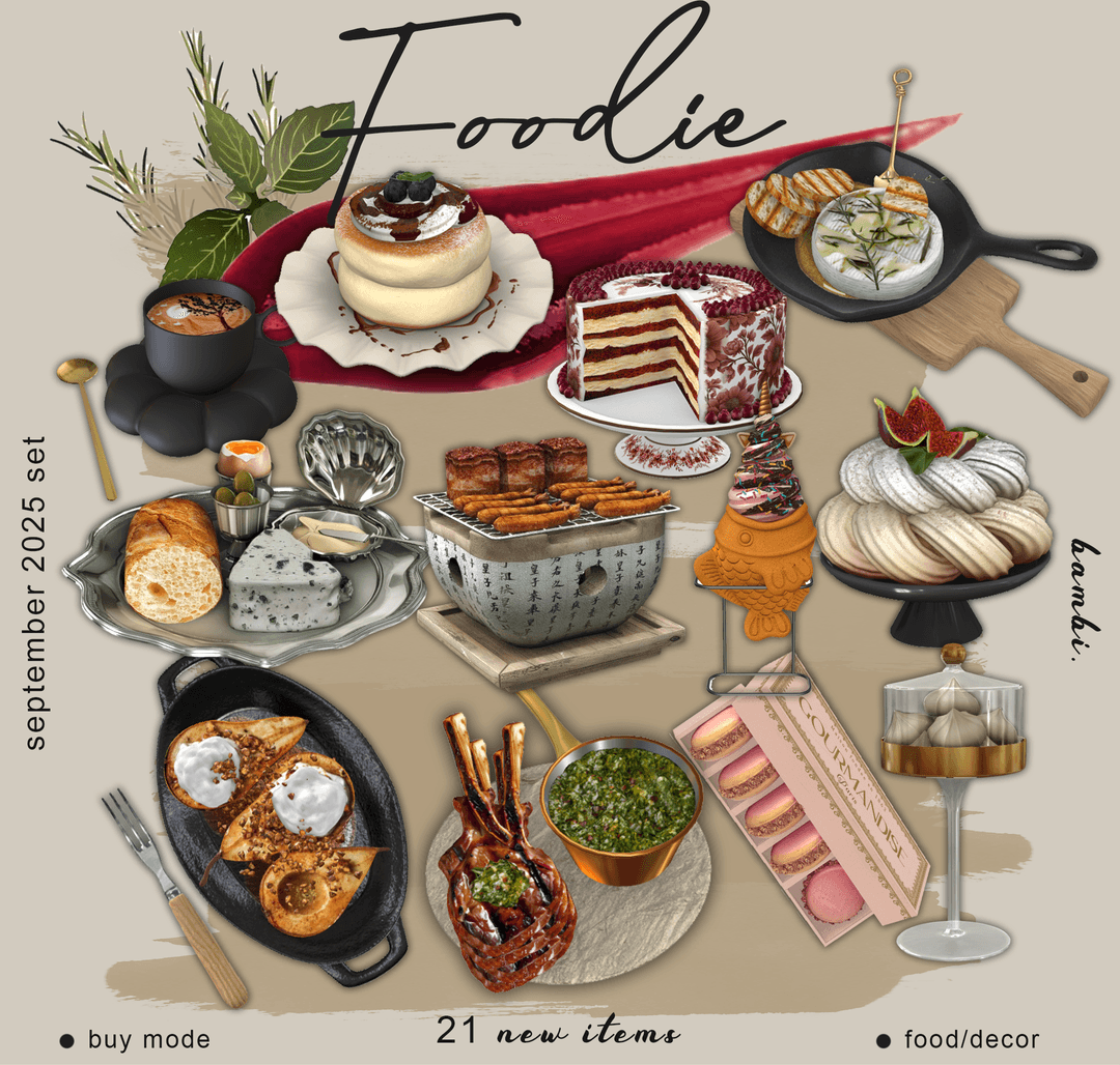 Набор декоративной еды Foodie