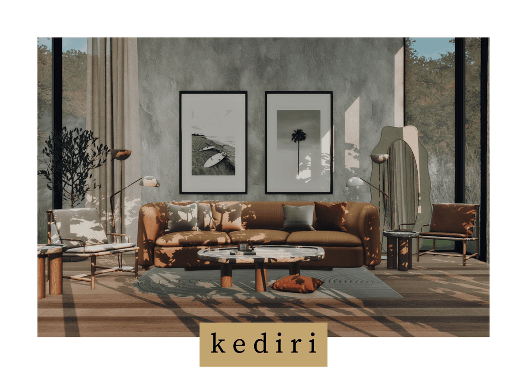 Скриншот мода Сет для гостиной Kediri Lounge