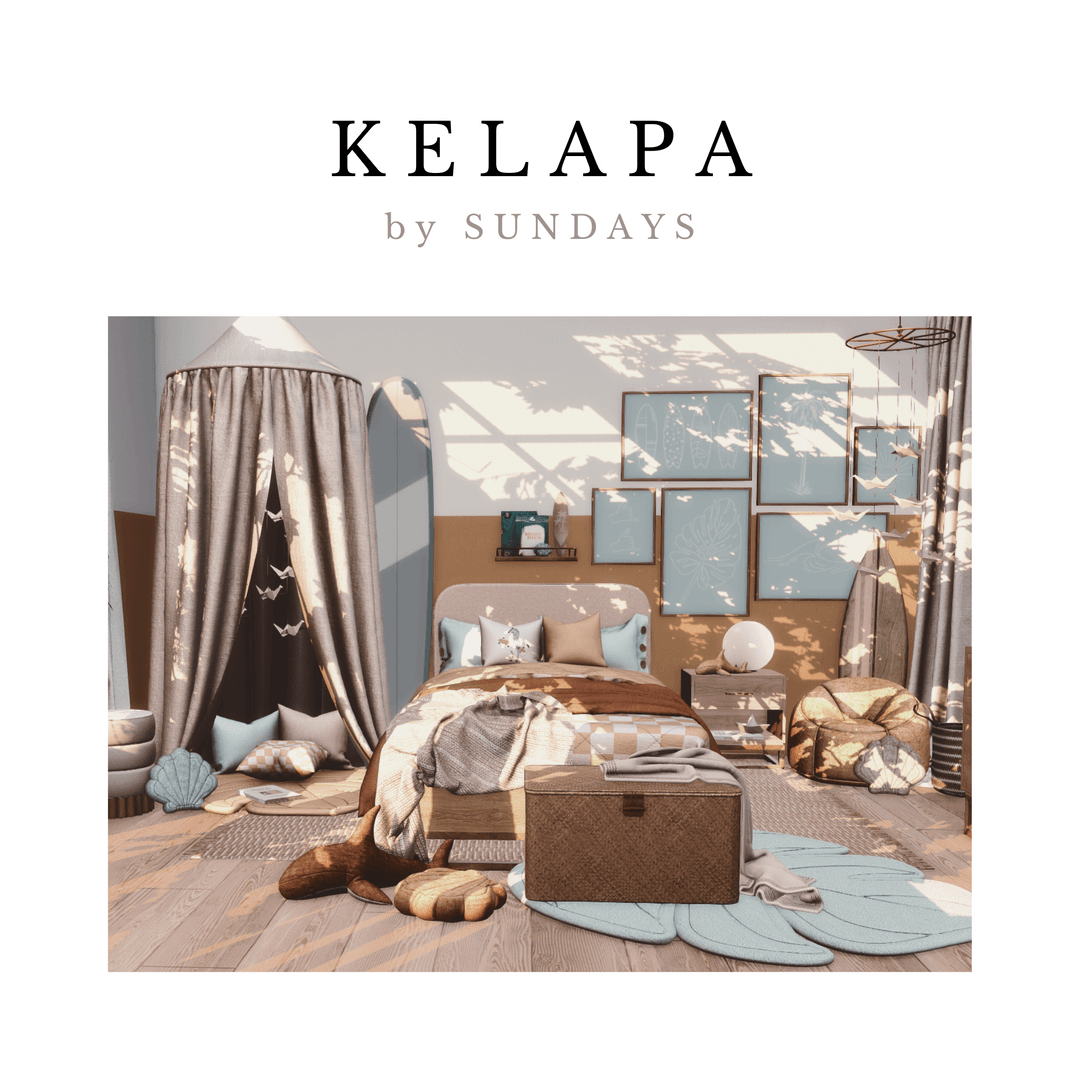 Скриншот мода Мебель для детской Kelapa