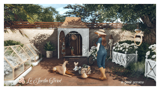 Набор предметов для сада Le jardin privé — кадр 3