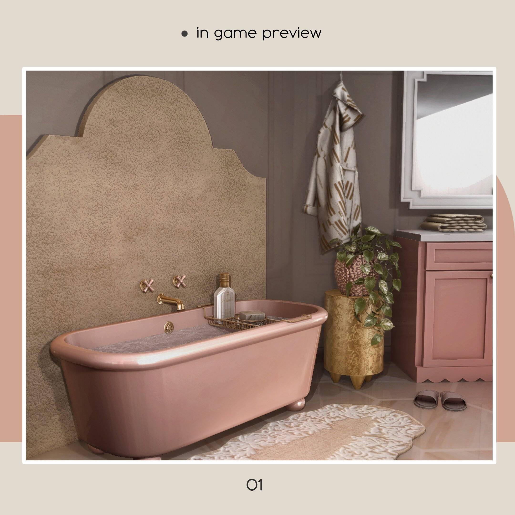 Набор для ванной Mila bathroom — кадр 2