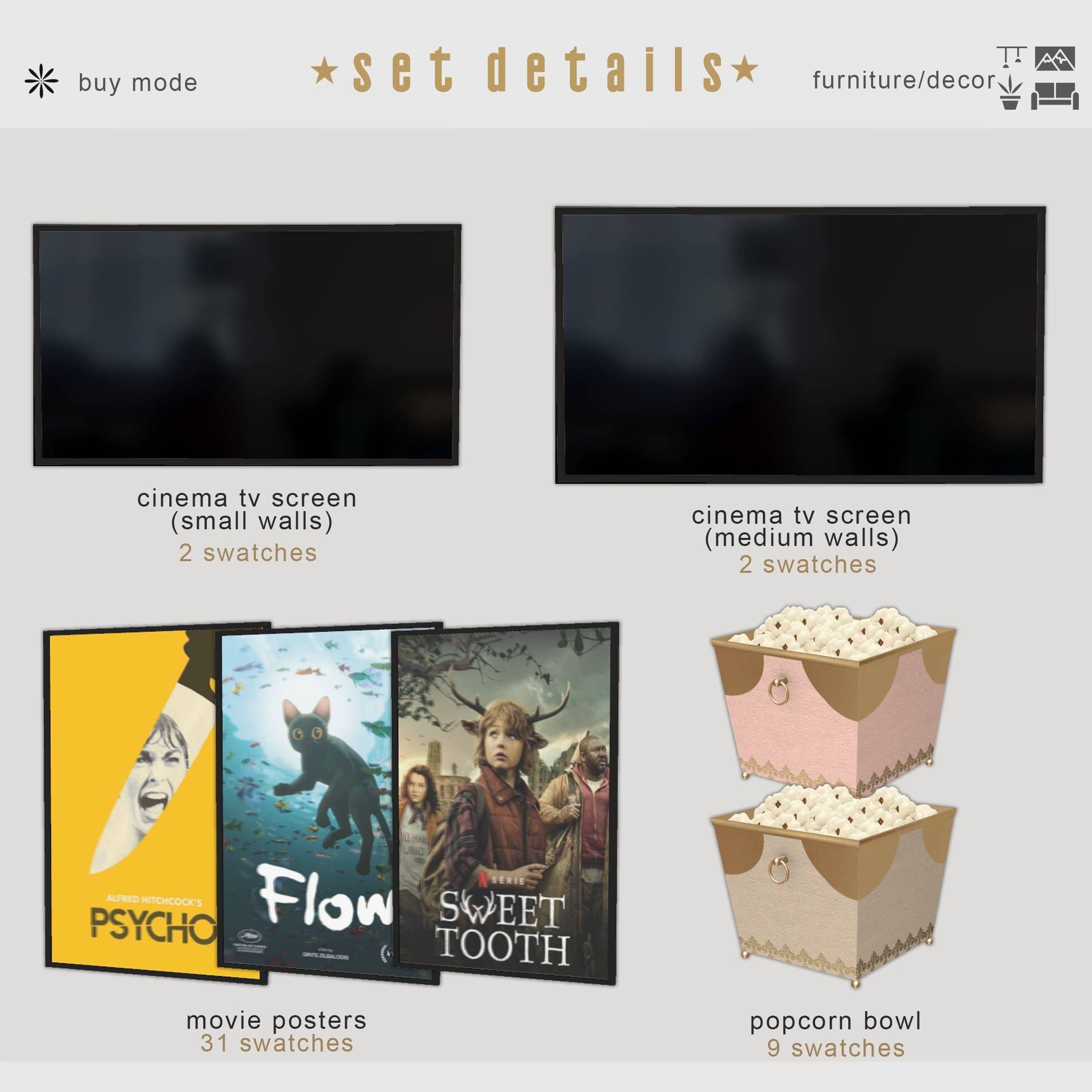 Сет для кинотеатра Movie night — кадр 3
