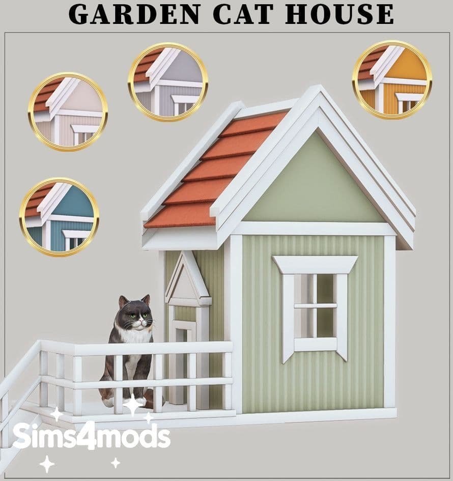 Домик для кошек Garden Cat House