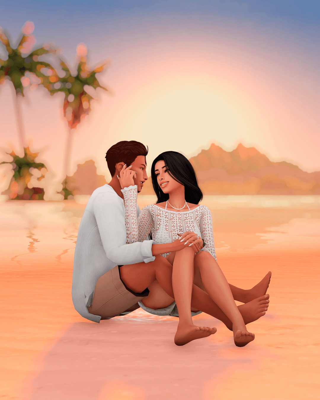 Позы Sunset Lover — кадр 3