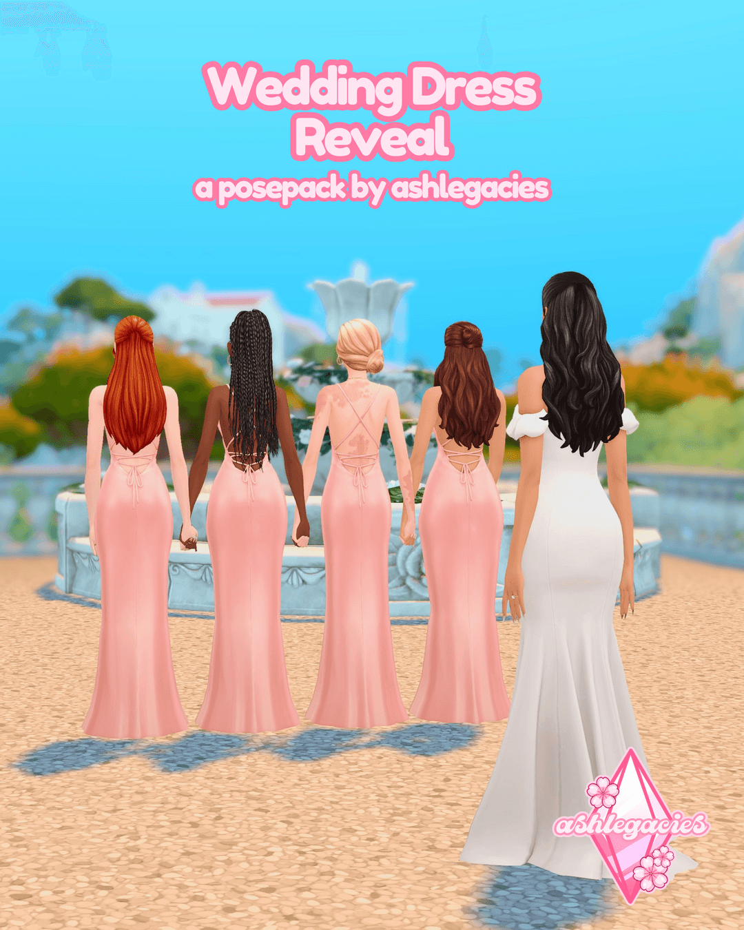 Позы Wedding Dress Reveal — кадр 6
