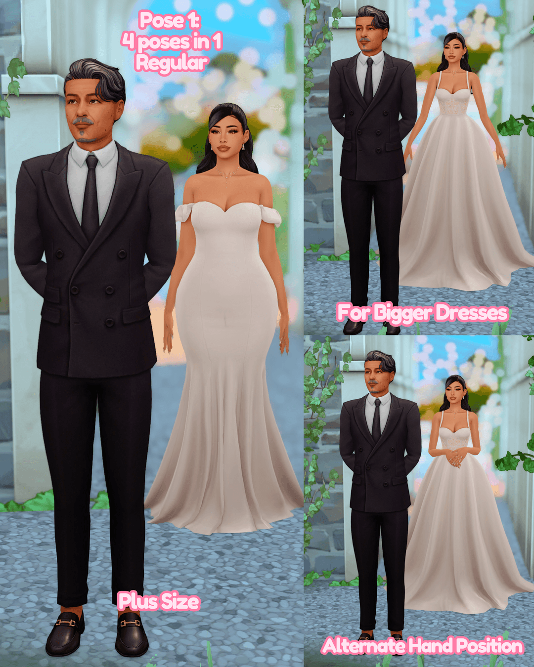 Позы Wedding Dress Reveal — кадр 3