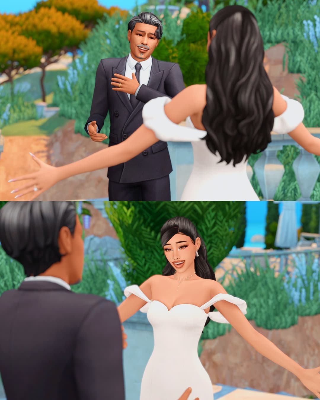 Позы Wedding Dress Reveal — кадр 4
