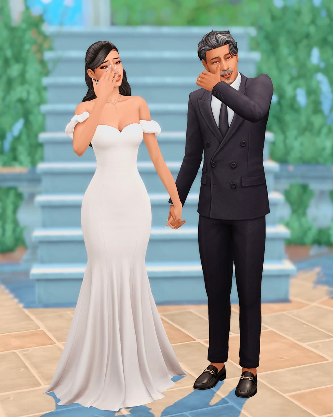 Позы Wedding Dress Reveal — кадр 5