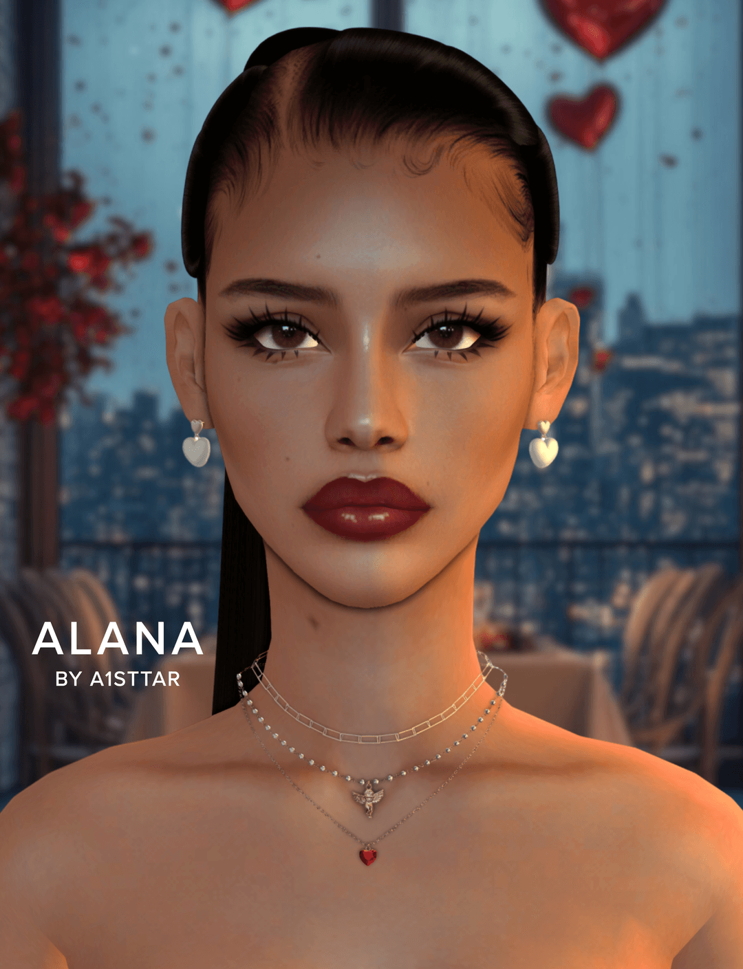 Скриншот мода Симка Alana