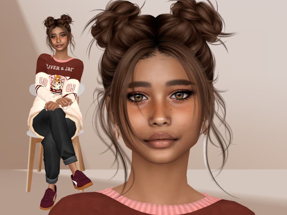 Симка подросток Cherish Neumann (teen)